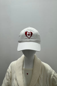 Kerri Rosenthal Chapeau Cœurs Canadiens Lumineux Blanc