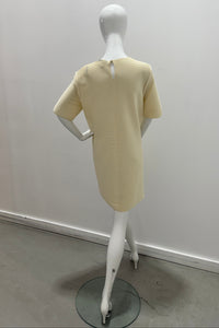 Marella Issey Miyake Style Dress s/s Cream