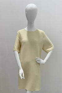 Marella Issey Miyake Style Dress s/s Cream