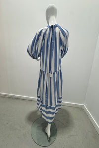 Robe Emanou Sophie + jupon blanc azur