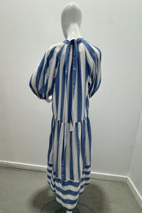 Robe Emanou Sophie + jupon blanc azur