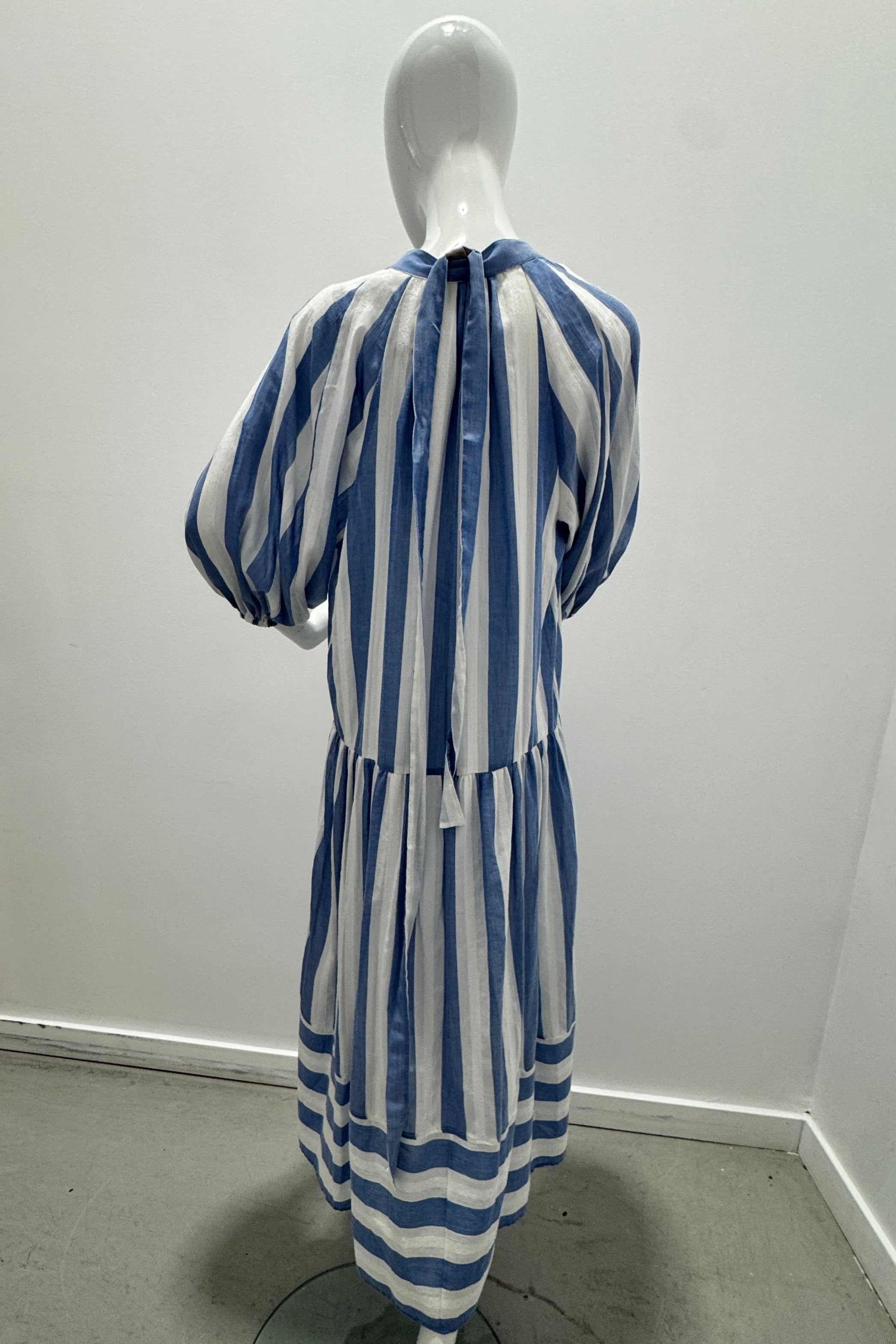 Robe Emanou Sophie + jupon blanc azur