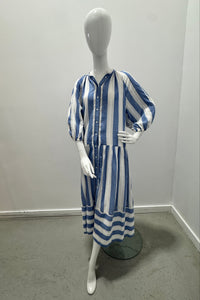 Robe Emanou Sophie + jupon blanc azur