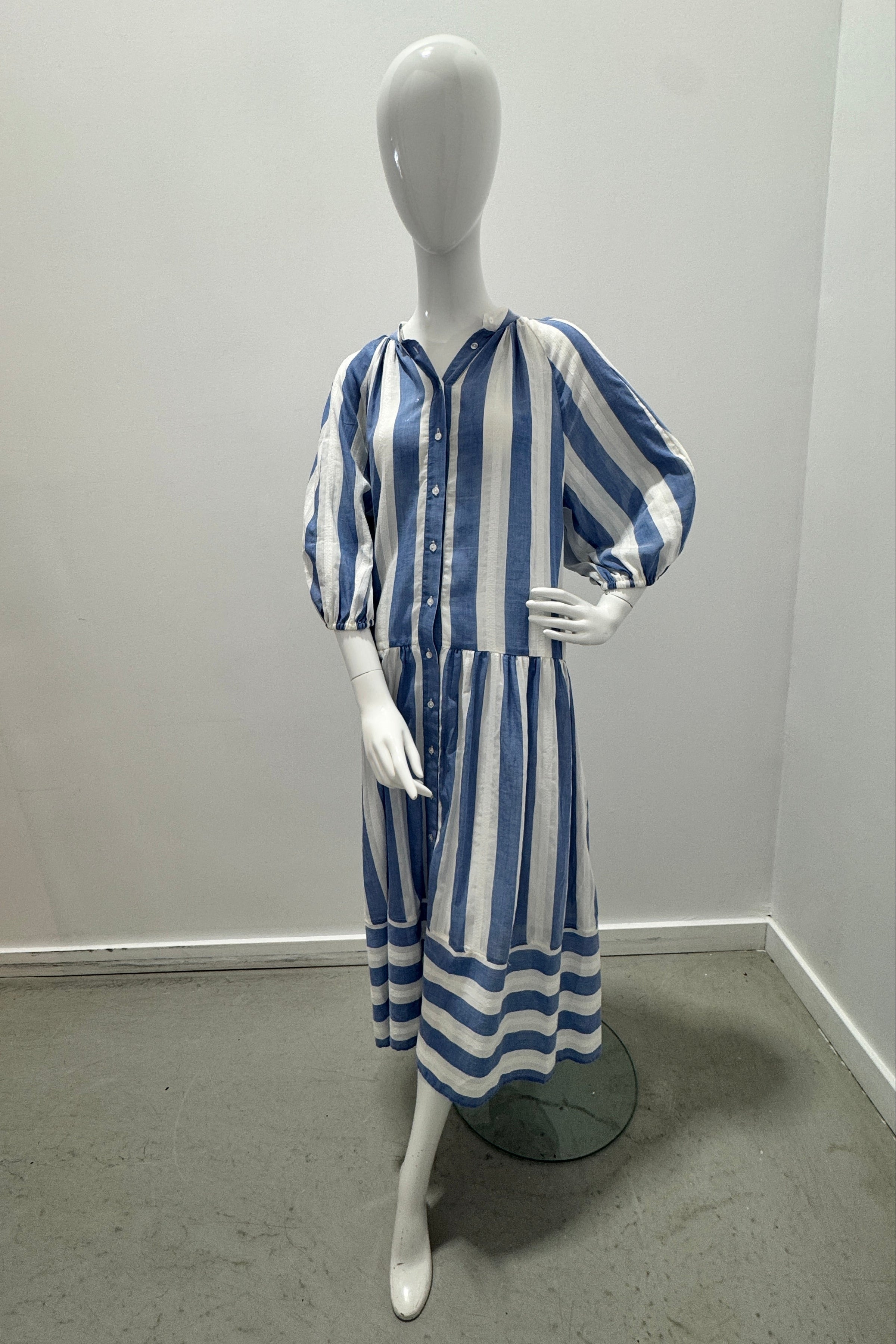 Robe Emanou Sophie + jupon blanc azur