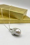 Ricki Goldstein Baroque Freshwater Pearl Pendant