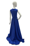 V neck A-Line Gown