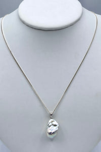 Ricki Goldstein Baroque Pearl Pendant