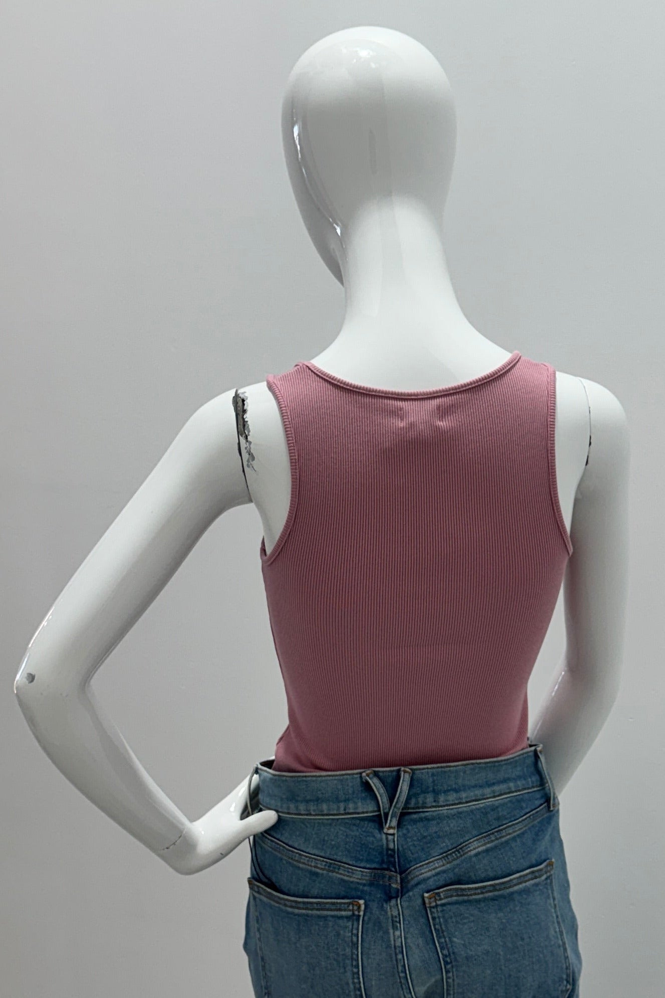 L'Agence Adira Scoop Neck Tank Top Lilas