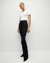 Veronica Beard Beverly Seamed Skinny-Flare Jean
