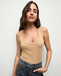 Veronica Beard Birke Scoopneck Tank Top