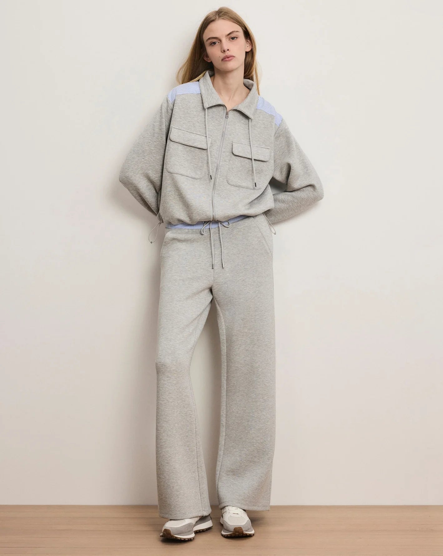 Veste stretch-scuba Stellant Veronica Beard