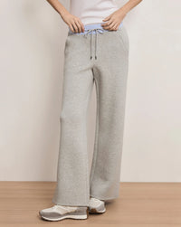 Veronica Beard Ernie Knit Wide-Leg Pants