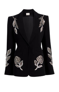 Cinq A Sept Metal Paisley Karlie Blazer