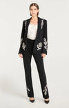 Cinq A Sept Metal Paisley Karlie Blazer