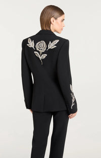 Cinq A Sept Metal Paisley Karlie Blazer