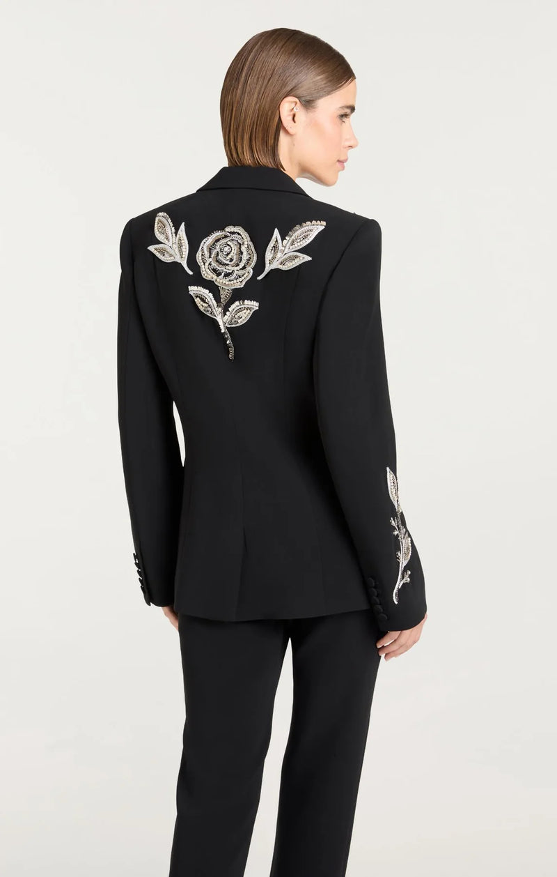 Cinq A Sept Metal Paisley Karlie Blazer