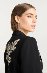 Cinq A Sept Metal Paisley Karlie Blazer