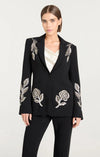 Cinq A Sept Metal Paisley Karlie Blazer