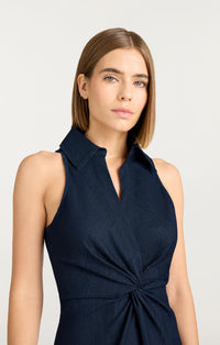 Cinq A Sept Robe Jean Mckenna Sans Manches