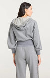 Cinq A Sept Heather Maddie Zip Up Sweatshirt