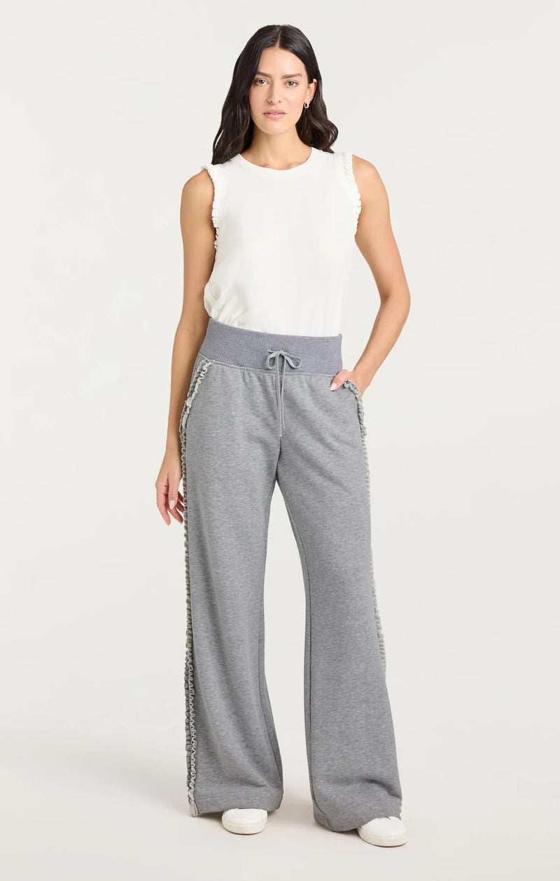 Cinq A Sept Ruffle Rhinestone Heather Maddie Pant