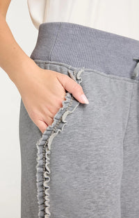 Cinq A Sept Ruffle Rhinestone Heather Maddie Pant