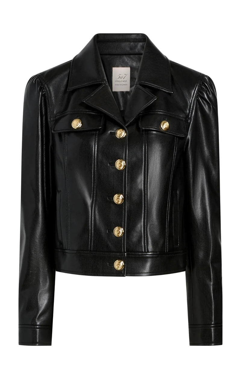 Cinq A Sept Vegan Leather Deryn Jacket