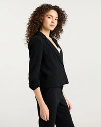 Cinq a Sept ZJ219G1319Z Blazer Le Petit Khloe noir