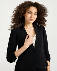 Cinq a Sept ZJ219G1319Z Blazer Le Petit Khloe noir