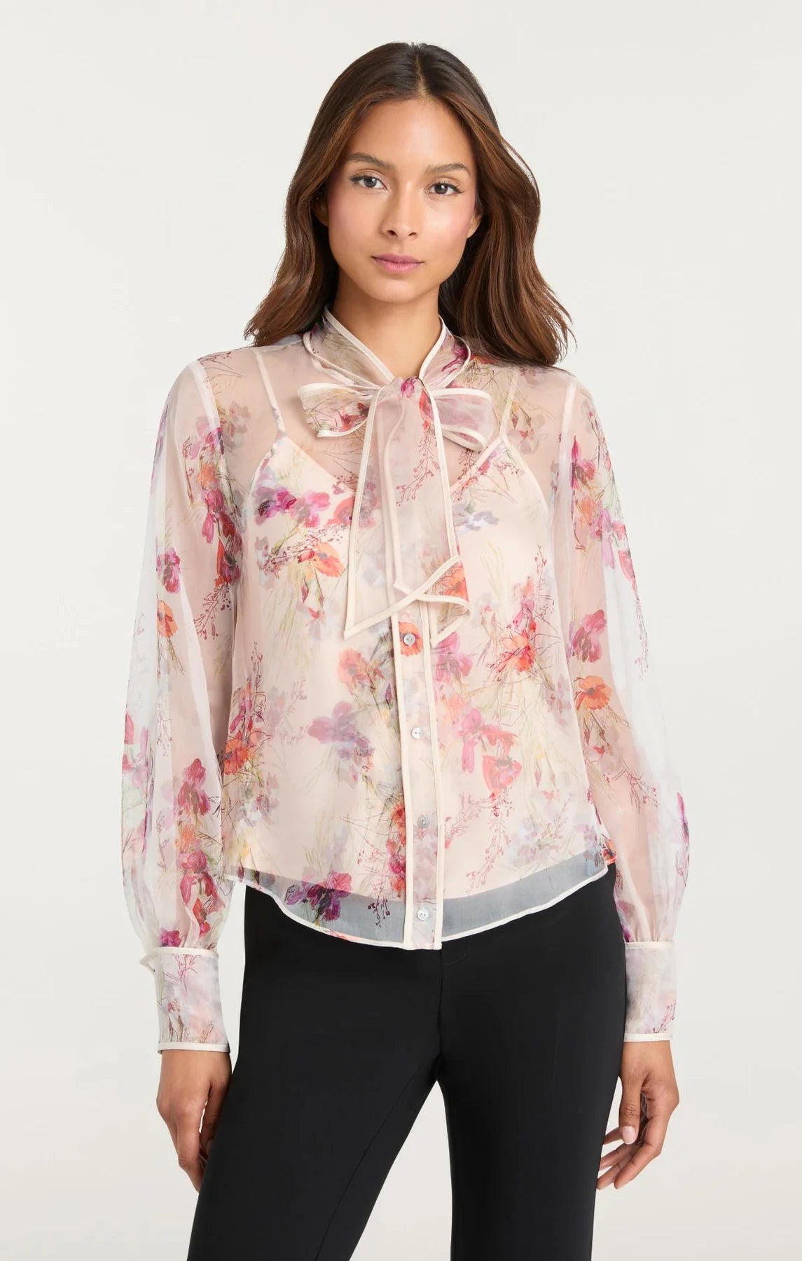 Cinq A Sept Iris Bouquet Farouz Top