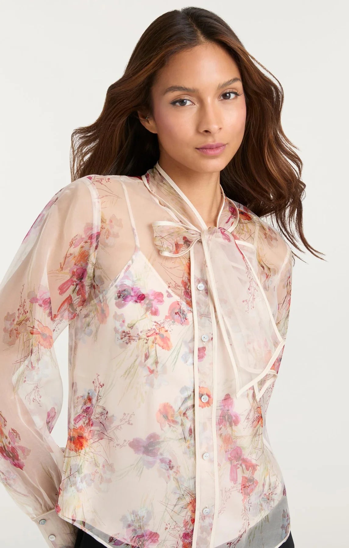 Cinq A Sept Iris Bouquet Farouz Top