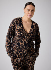 Notshy Long Sleeve V-Neck Cardigan