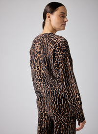 Notshy Long Sleeve V-Neck Cardigan