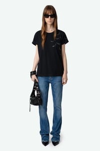 Zadig & Voltaire Anya Diamante Wings T-shirt