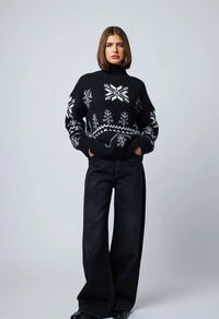 Line Jemima Sweater - Black Diamond