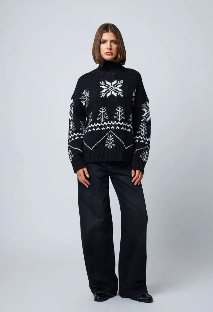 Line Jemima Sweater - Black Diamond
