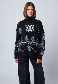 Line Jemima Sweater - Black Diamond