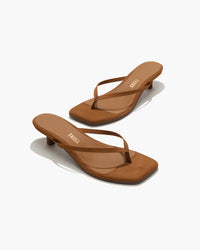 Tkees Square Toe Julia Suede Camel