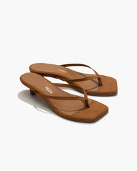 Tkees Square Toe Julia Suede Camel