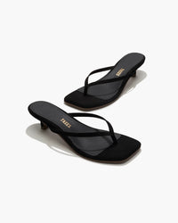 Tkees Square Toe Julia Suede Sandals Sable Suede