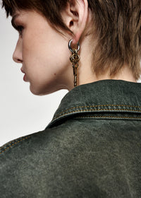 Essentiel K1GO-COMBO1 Kaos Boucles d'oreilles bicolores Or