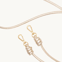 Louvini Kate Leather Cord - Gold