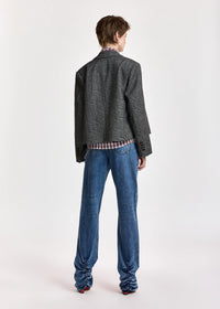 Essentiel K2CH-COMBO2 Kiana Blazer court Gris anthracite chic