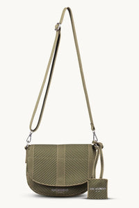 Ilse Jacobsen knitted Crossbody Bag Dark Olive