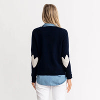 Kerri Rosenthal Patchwork Pullover Sweater