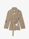 Zadig & Voltaire Alpa Coat 100% Cashmere