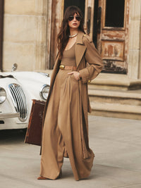 L'Agence Brinley Oversized Trench Coat