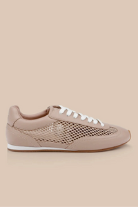 Baskets Jarah en cuir cappuccino L'Agence