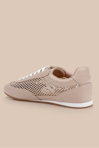 Baskets Jarah en cuir cappuccino L'Agence