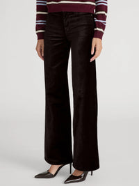 Pantalon Palazzo Slim en velours Fudge Frame
